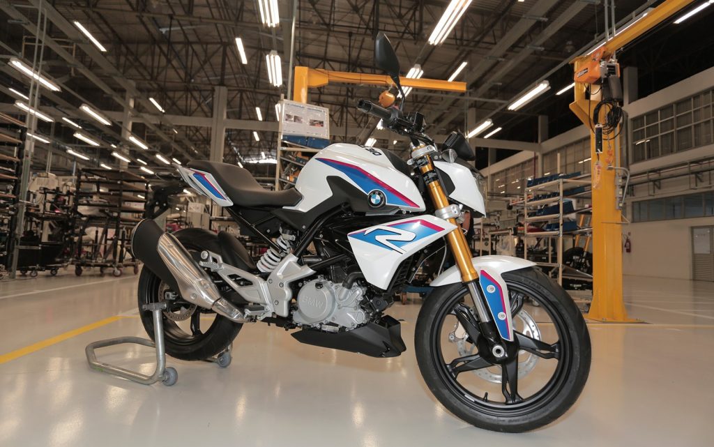 BMW G 310 R começa a ser montada no Brasil